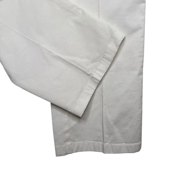 Crown & Ivy Charlotte Pants Tan Flat Front Size 10 - Picture 5 of 13